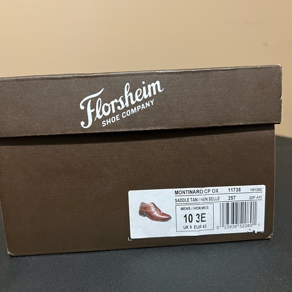Florsheim Mens Oxford Dress Shoes Size 10 3E - Picture 3 of 8